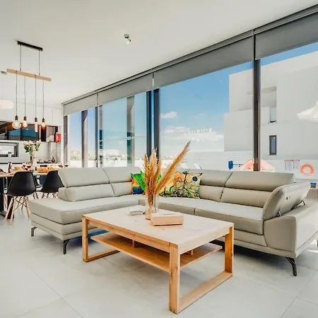 빌라 Sunnyvillas 4br New Private Pool In Pernera 프로타라스