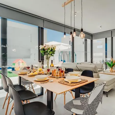 빌라 Sunnyvillas 4br New Private Pool In Pernera 프로타라스