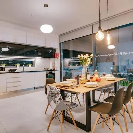 빌라 Sunnyvillas 4br New Private Pool In Pernera *